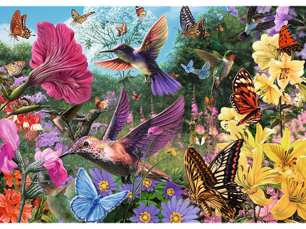 TREFL Premium Plus pusle Koolibri aed, 1000 osa