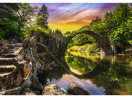 TREFL Premium Plus pusle Rakotz sild Saksamaal, 1000 osa