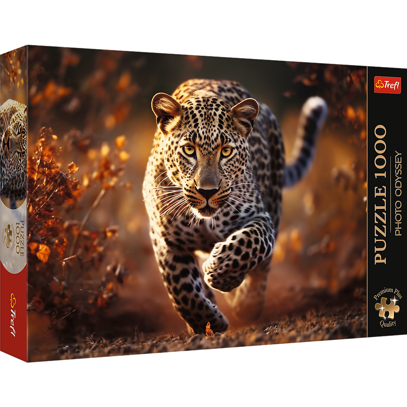 TREFL Premium Plus pusle Metsik leopard, 1000 osa