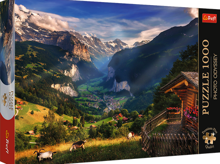 TREFL Premium Plus pusle Lauterbrunnen Valley, 1000 osa