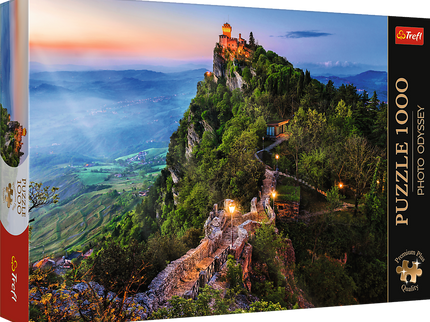 TREFL Premium Plus pusle Cesta, San Marino, 1000 osa