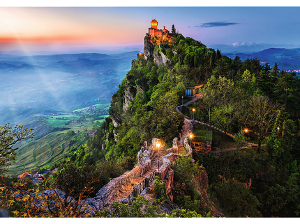 TREFL Premium Plus pusle Cesta, San Marino, 1000 osa