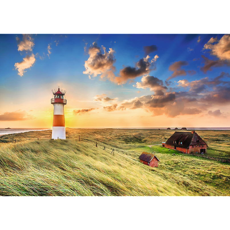 TREFL Premium Plus pusle List-Ost Lighthouse, 1000 osa