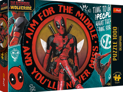 TREFL Premium Plus pusle Deadpool, 1000 osa
