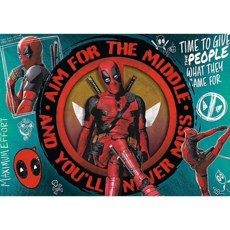 TREFL Premium Plus pusle Deadpool, 1000 osa