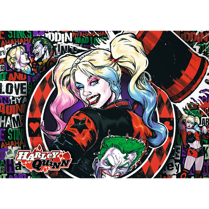 TREFL Premium Plus pusle Harley Quinn, 1000 osa