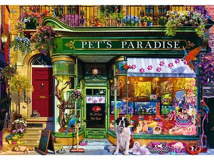 TREFL Premium Plus Pusle Lemmiklooma paradiisipood, 1000 osa