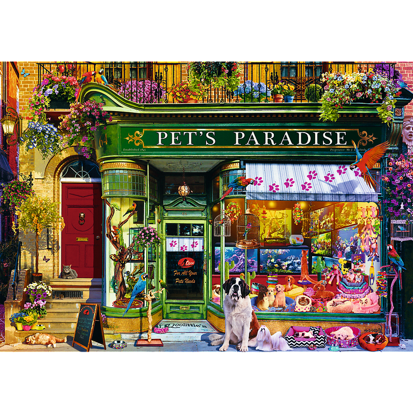 TREFL Premium Plus Pusle Lemmiklooma paradiisipood, 1000 osa