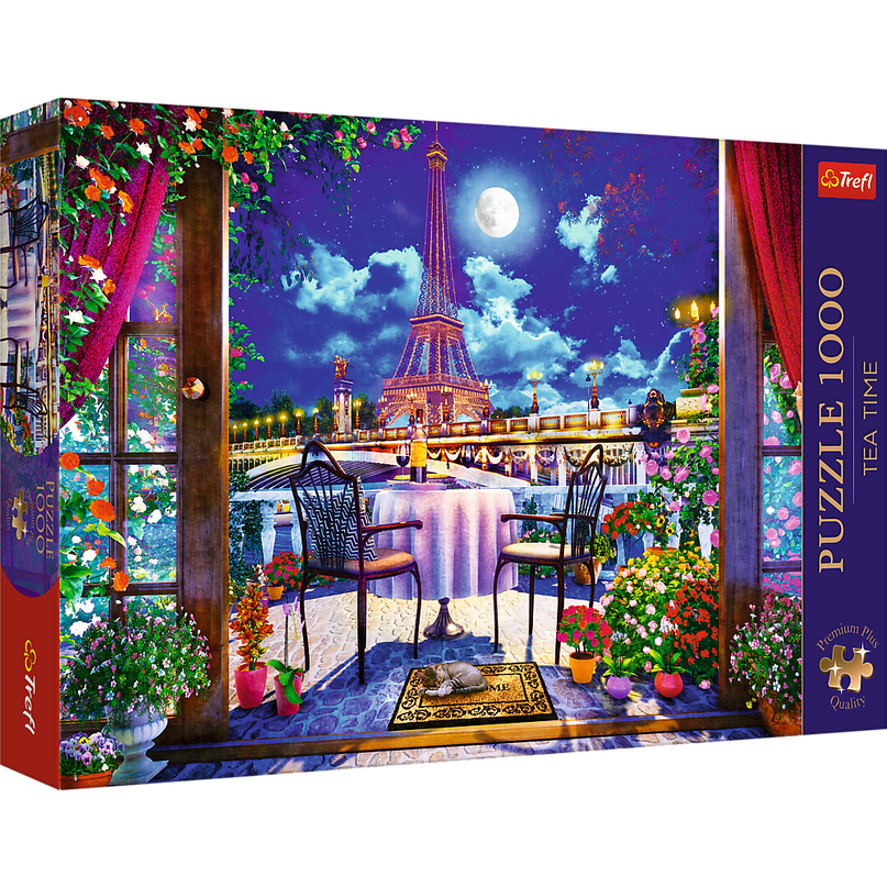 TREFL Premium Plus Pusle Kuuvalgus Pariisis, 1000 osa