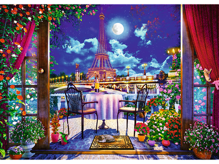 TREFL Premium Plus Pusle Kuuvalgus Pariisis, 1000 osa