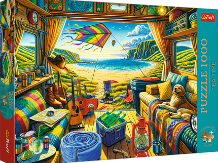 TREFL Premium Plus Pusle Elu matkaautos, 1000 osa