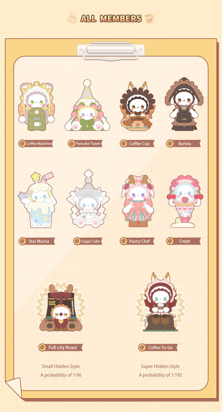 LUCKY EMMA figuuri pimepakk -Secret Forest Coffee shop Series