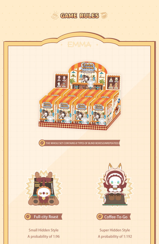 LUCKY EMMA figuuri pimepakk -Secret Forest Coffee shop Series