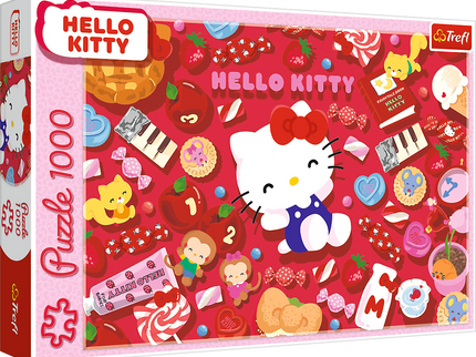 TREFL HELLO KITTY Pusle, 1000 osa