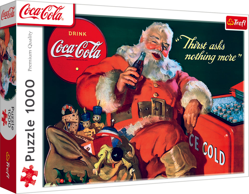 TREFL Pusle Coca-Cola: Kingitused jõuluvanalt, 1000 osa