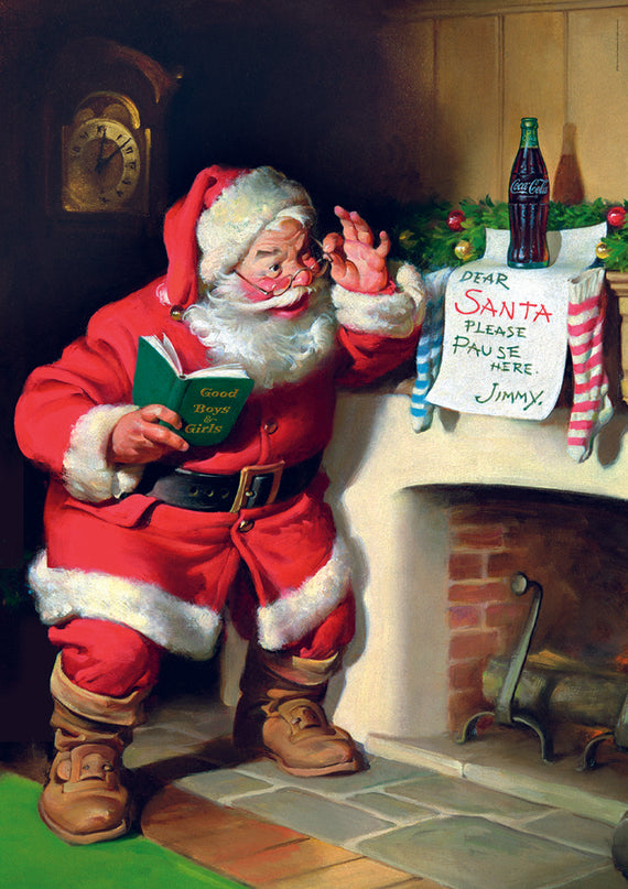 TREFL Pusle Coca-Cola: Jõuluvana kamina juures, 1000 osa