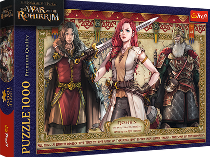 TREFL THE LORD OF THE RINGS Pusle Rohhirrimite sõda, 1000 osa