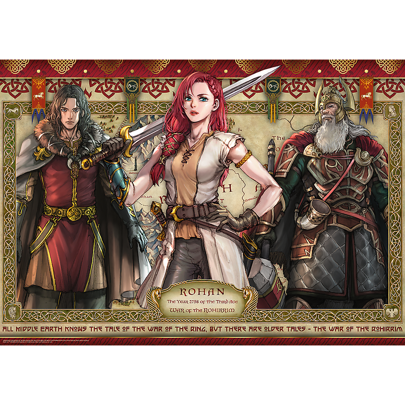 TREFL THE LORD OF THE RINGS Pusle Rohhirrimite sõda, 1000 osa