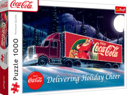 TREFL Pusle Coca-Cola: Jõulukaravan, 1000 osa