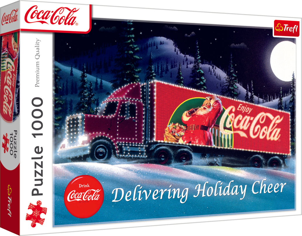 TREFL Pusle Coca-Cola: Jõulukaravan, 1000 osa