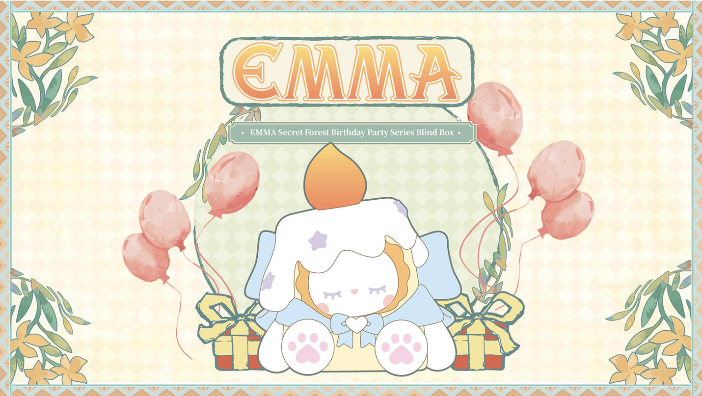 LUCKY EMMA figuuri pimepakk - Secret Forest Birthday Party Series