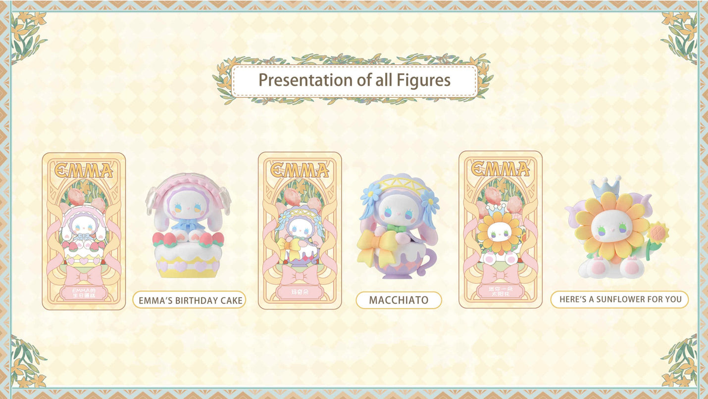 LUCKY EMMA figuuri pimepakk - Secret Forest Birthday Party Series