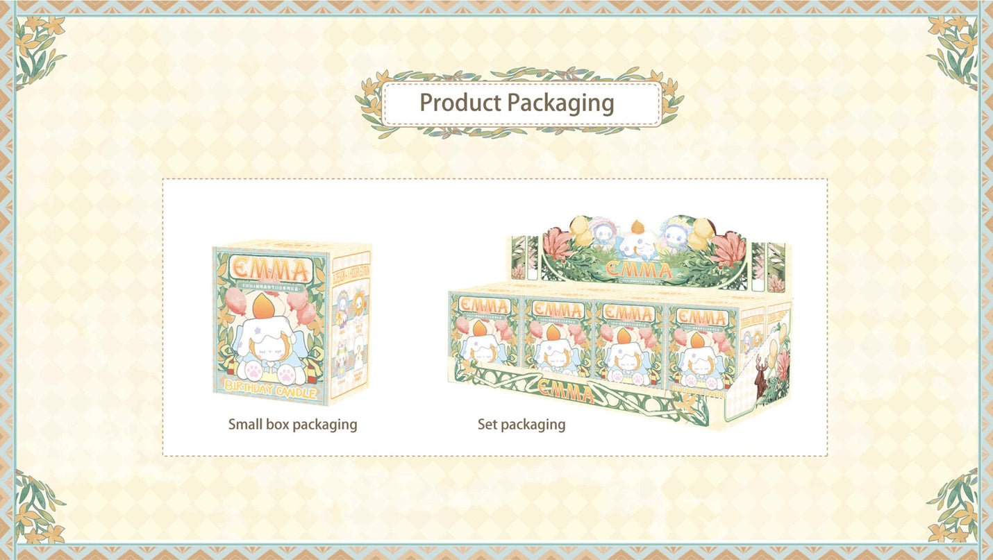 LUCKY EMMA figuuri pimepakk - Secret Forest Birthday Party Series