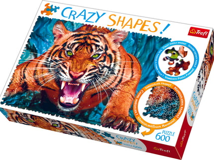 TREFL CRAZY SHAPES Pusle Tiiger, 600 osa