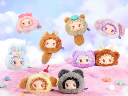 LOVELY EMMA pehme võtmehoidja pimepakk - Fluffy Dumpling Series