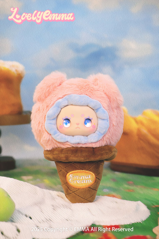 LOVELY EMMA pehme võtmehoidja pimepakk - Scoop Ice Cream Series