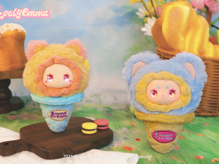 LOVELY EMMA pehme võtmehoidja pimepakk - Scoop Ice Cream Series