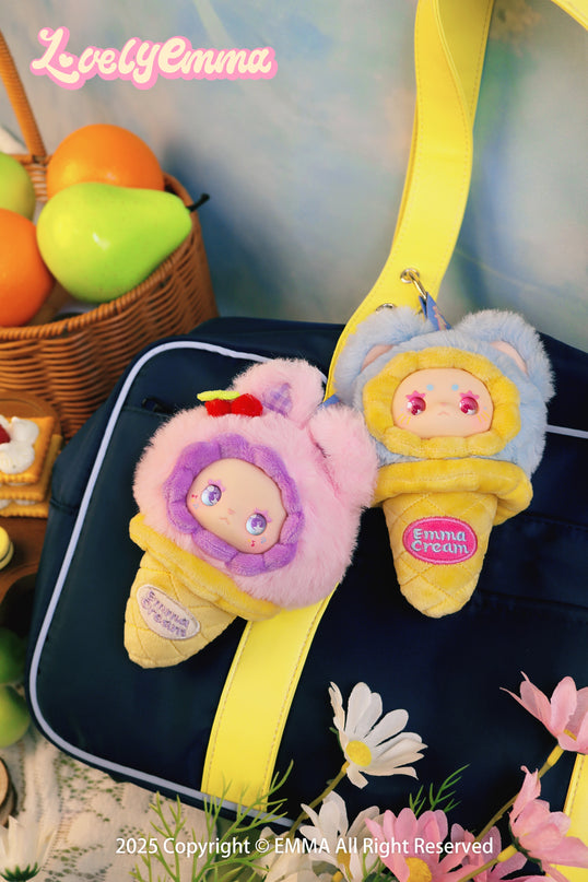 LOVELY EMMA pehme võtmehoidja pimepakk - Scoop Ice Cream Series