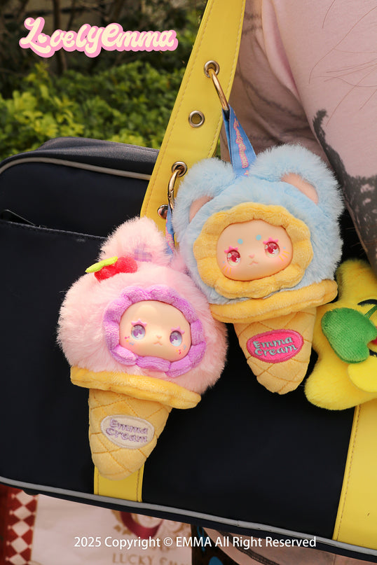 LOVELY EMMA pehme võtmehoidja pimepakk - Scoop Ice Cream Series