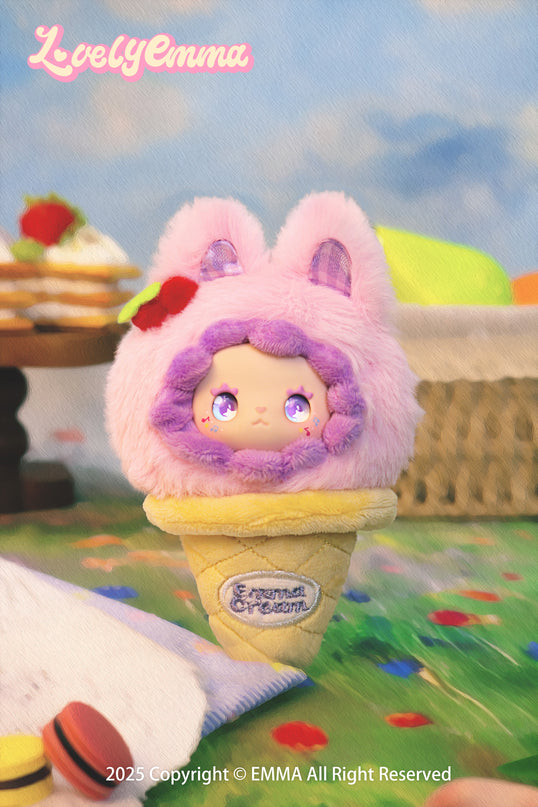 LOVELY EMMA pehme võtmehoidja pimepakk - Scoop Ice Cream Series