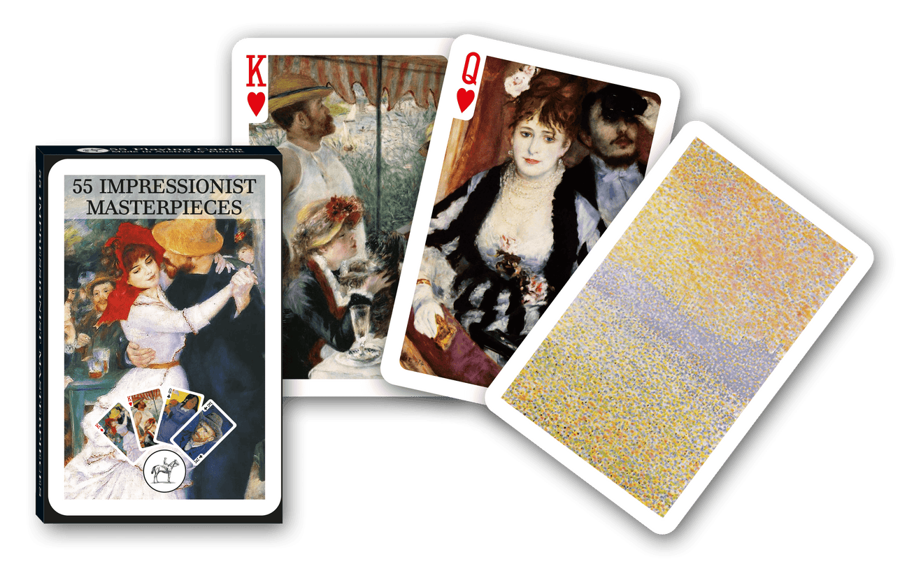 PIATNIK Kaardid - Impressionistide meistriteosed