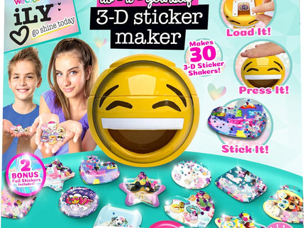 WECOOL DIY komplekt 3D kleebised