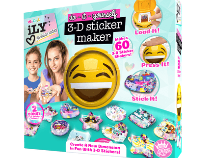 WECOOL DIY komplekt 3D kleebised