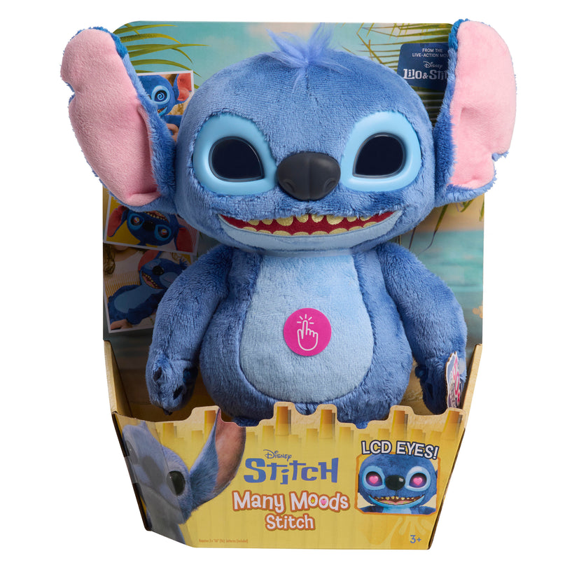 STITCH interaktiivne pehme mänguasi Many Moods of Stitch, 35 cm