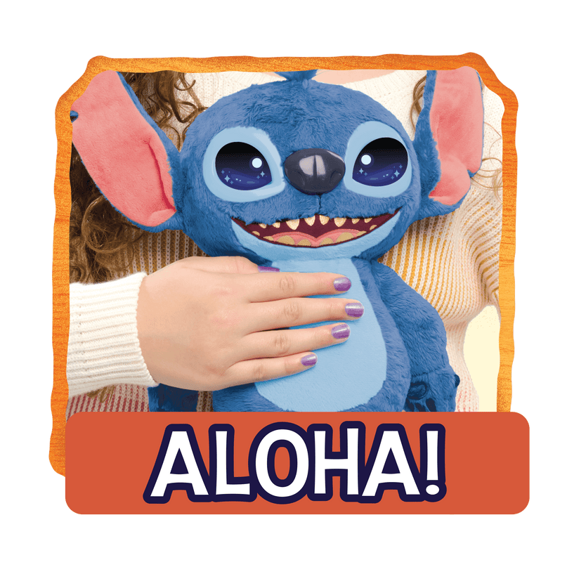 STITCH interaktiivne pehme mänguasi Many Moods of Stitch, 35 cm