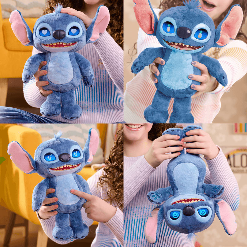 STITCH interaktiivne pehme mänguasi Many Moods of Stitch, 35 cm