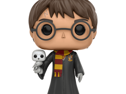 FUNKO POP! Vinyl Figuur: Harry Potter - Harry ja Hedwig, 9,5 cm