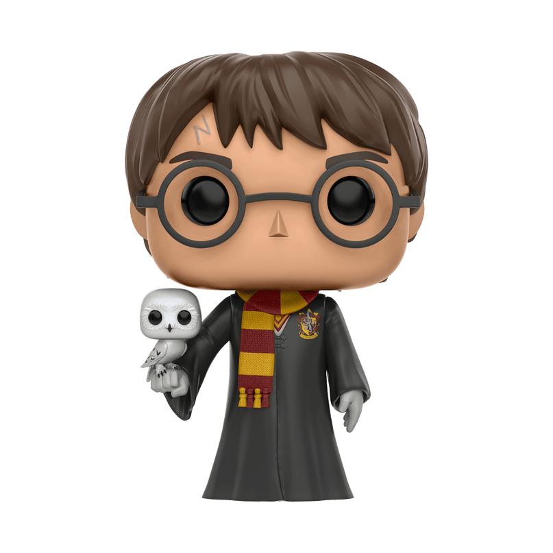 FUNKO POP! Vinyl Figuur: Harry Potter - Harry ja Hedwig, 9,5 cm