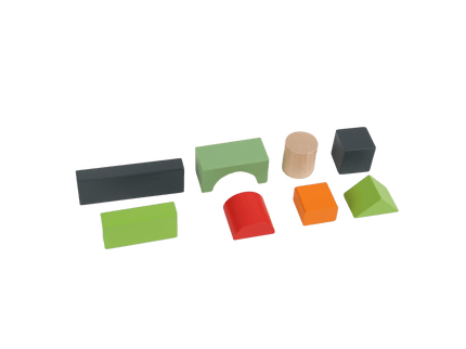 bo. puidust klotsid „Tähestik ja sõnad” FIN