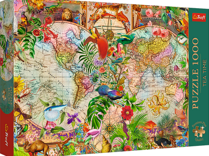 TREFL Premium Plus Pusle Muinasaegne maailmakaart, 1000 osa