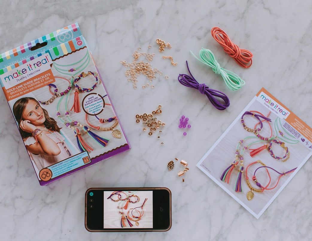 MAKE IT REAL DIY Veluurist käevõru valmistamise komplekt