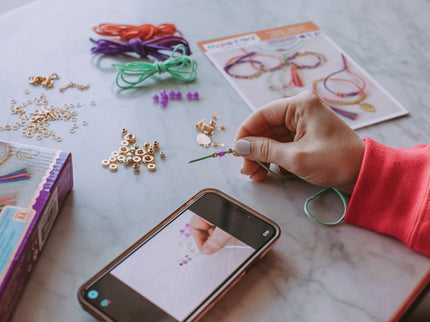 MAKE IT REAL DIY Veluurist käevõru valmistamise komplekt