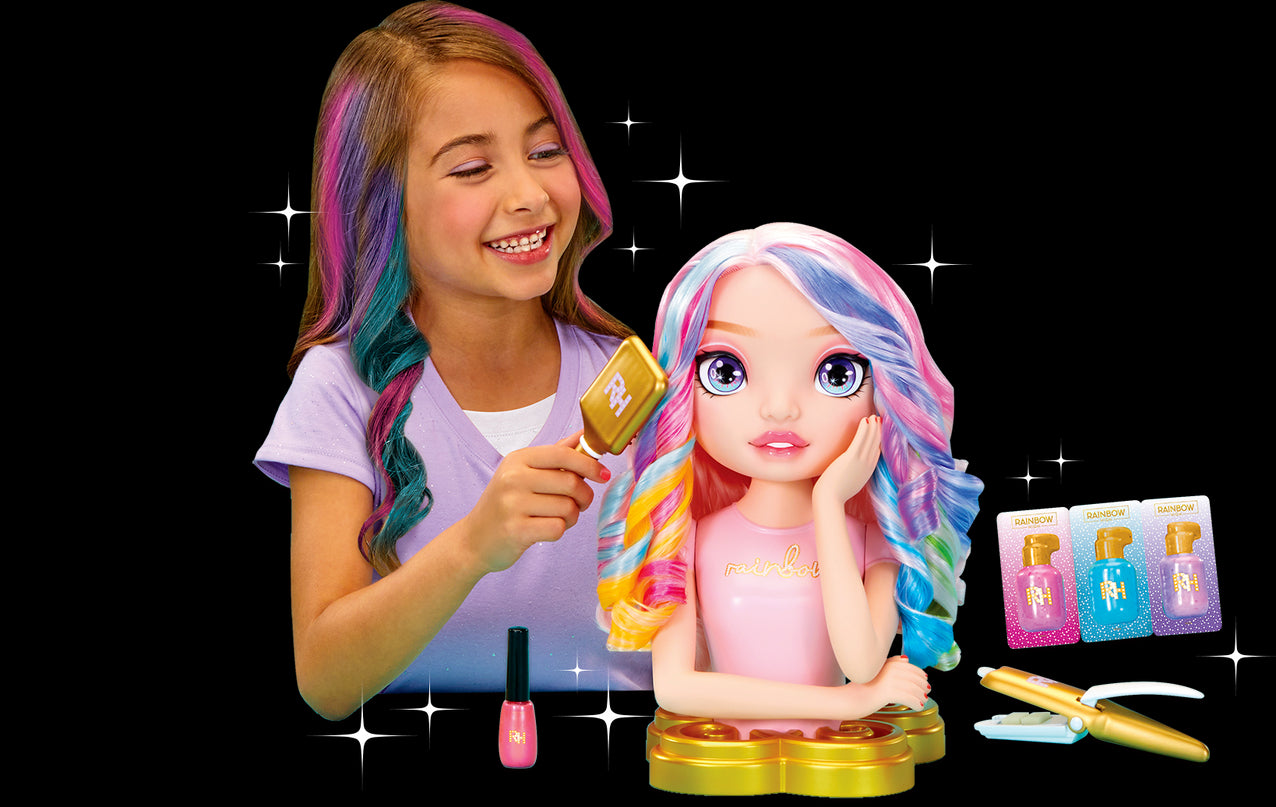 RAINBOW HIGH mängukomplekt Nukupea aksessuaaridega, 33cm