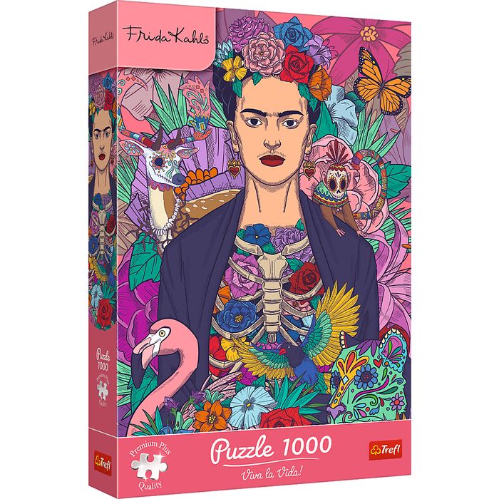 TREFL Premium Plus pusle Frida Kahlo Õitsev hing, 1000 osa