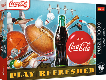 TREFL Premium Plus pusle Coca-Cola: Play Refreshed, 1000 osa