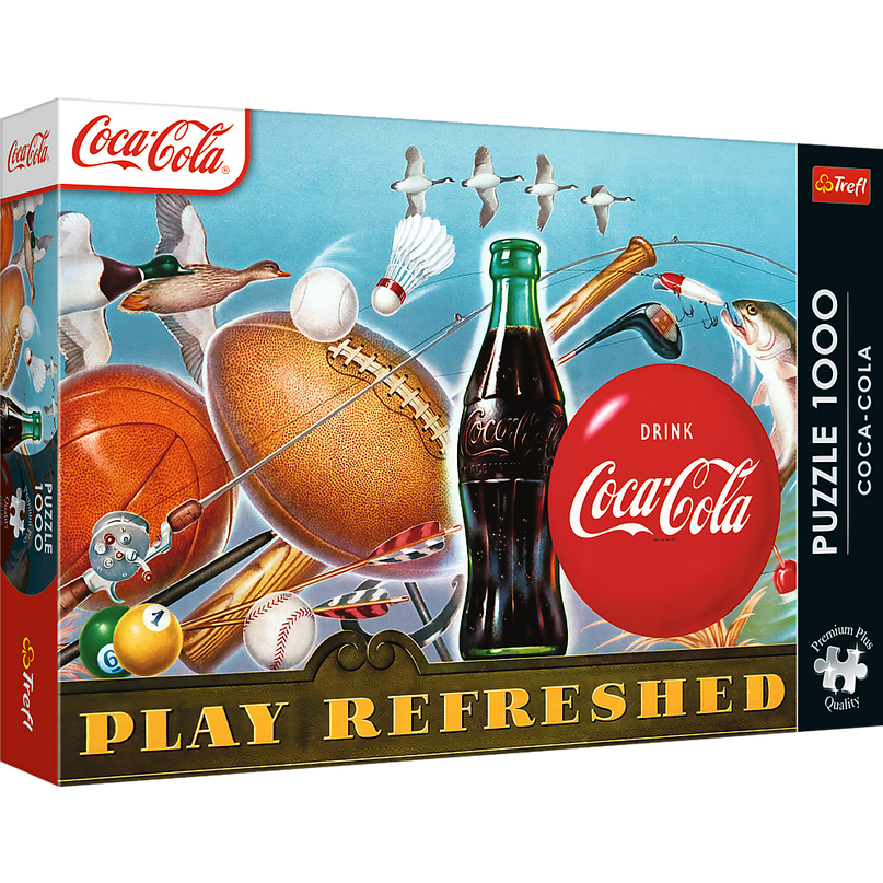 TREFL Premium Plus pusle Coca-Cola: Play Refreshed, 1000 osa